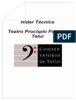 Equipamento Do Teatro Procópio Ferreira 2022