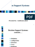 Decision Support Systems: Presented by - Amitkumar Phate