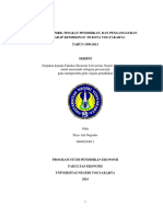 Pengaruh PDRB, Tingkat Pendidikan, Dan Pengangguran Terhadap Kemiskinan Di Kota Yogyakarta Tahun 1999-2013