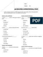 Test Conditionals