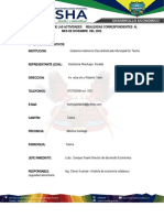 Informe Del Mes de Enero 2022