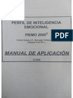 Piemo Perfil de Inteligencia Emocional Piemo 2000