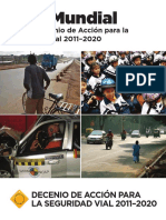 PLAN MUNDIAL PARA EL DCENIO DE ACCION PARA LA SEGURIDAD VIAL 2011-2020