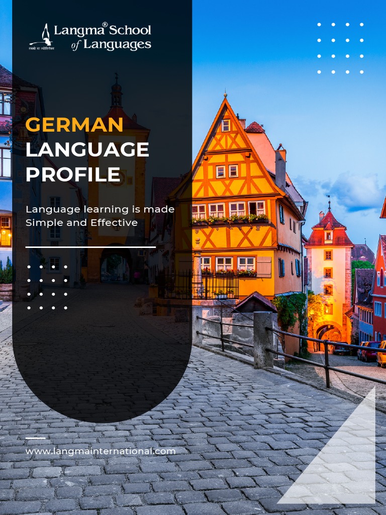 German Brochure | PDF | Language Arts & Discipline