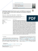 Optimizing Arrangement and Density in Maize