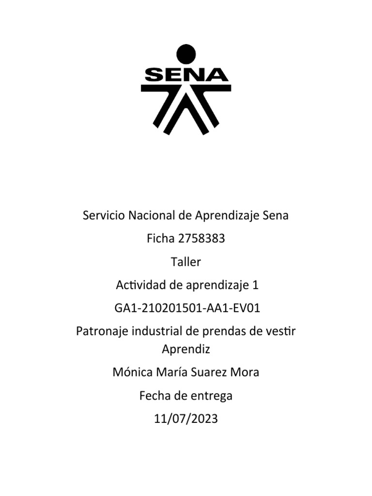 Servicio Nacional de Aprendizaje Sena | PDF