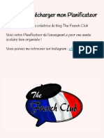 Planificateur FrenchClub