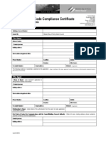 Documents Services Building Code Compliance Certificate Application