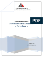 Modélisation Des Armatures Ferraillage : Ecole Nationale D'ingénieurs de Sfax