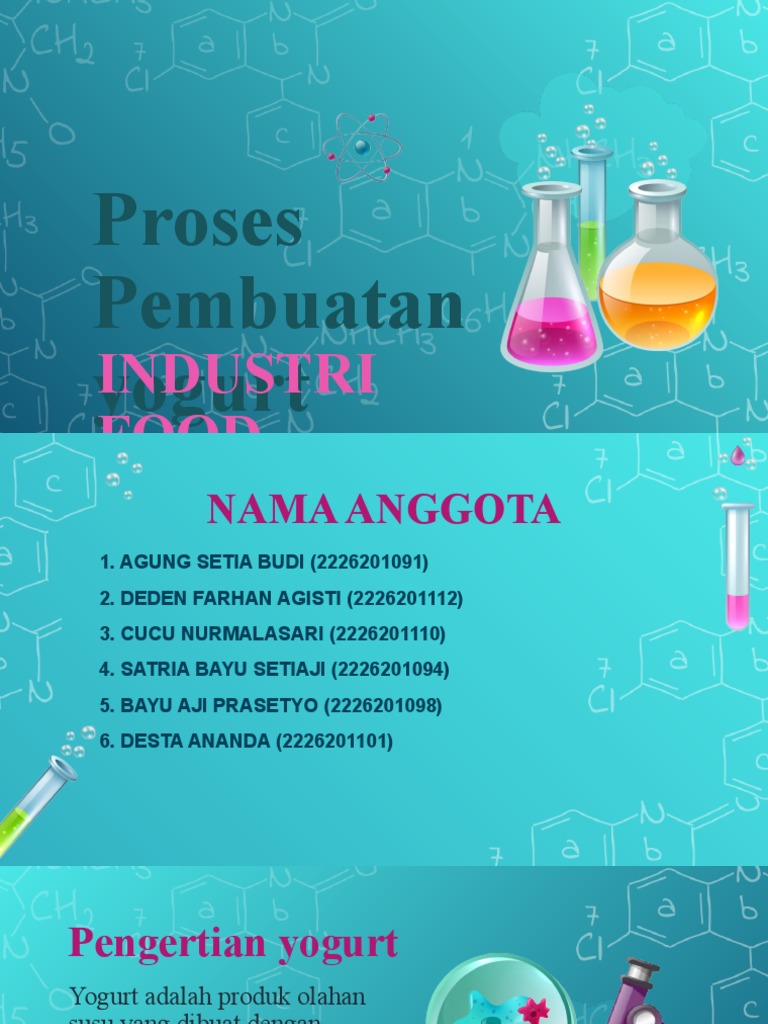 Proses Pembuatan Yogurt | PDF