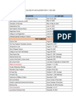 School Calendar 2021 2022