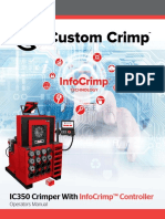 IC350 Crimper With InfoCrimp Controller Operators Manual