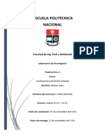 Informe Consistencia Normal Del Cemento