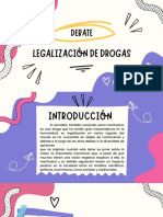 Debate Legalización de Las Drogas