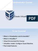 Jalug Administrator Course: Oracle Virtualbox