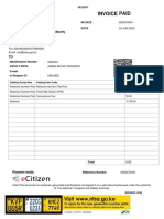 Type of Invoice