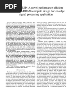 eDRAM-OESP: A Novel Performance Efficient in-embedded-DRAM-compute Design For On-Edge Signal Processing Application