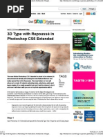 Download 3D Type with Repouss in Photoshop CS5 Extended _ Abduzeedo _ Graphic Design Inspiration and Photoshop Tutorials by erwin_maill90 SN66497498 doc pdf