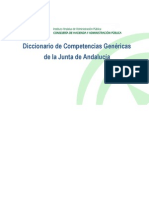 Diccionario - Competencias Junta Andalucia