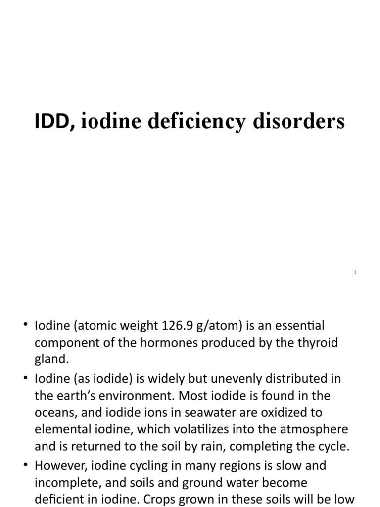 3L, Iodine Deficiency. Nodular Goiter. Thyroid Cancer PDF Thyroid