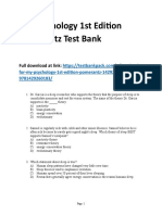 My Psychology 1st Edition Pomerantz Test Bank 1