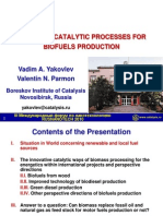 Design Catalytic Process For Biofuel Production