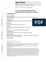 Cost-Effectiveness of Long-Acting Injectable Paliperidone A