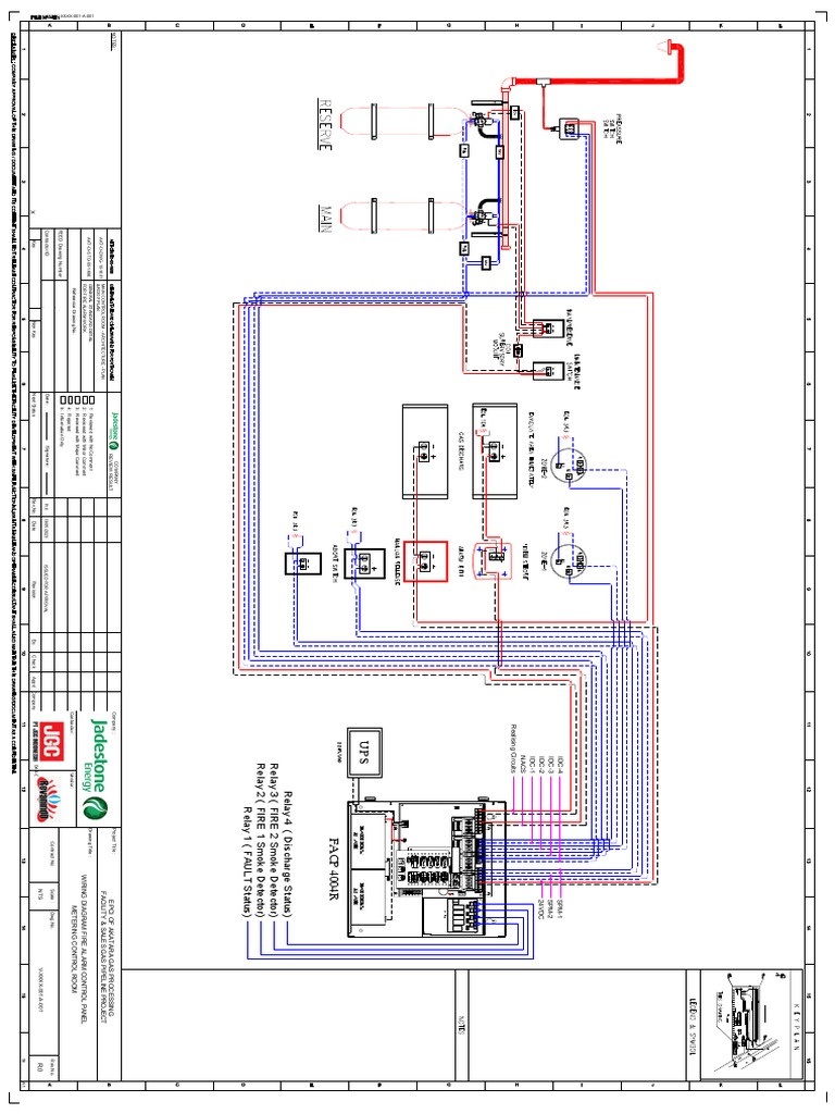 Fire Alarm Control Panel Wiring Diagram | PDF