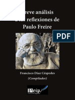 Breve Análisis a La Reflexiones de Paulo Freire