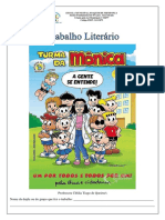 Trabalho Da Revista Em Quadrinhos Turma Da Mônica