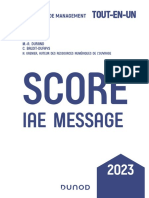 Score IAE Message (Édition 2023) - Dunod