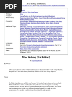 Chapter 1: Prologue/Alone: Minty Fizzer | PDF | Harry Potter ...