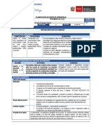 Sesion-De-Aprendizaje-C Y T - 4 - Secundaria - SISTEMA NERVIOSO HUMANO 14-08-23