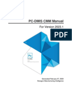 En Pcdmis 2023.1 CMM Manual