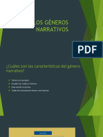 Los Géneros Narrativos