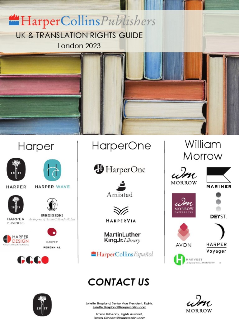 HarperCollins London 2023 PDF Romance Novels Thriller Genre 