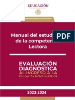 Manual Estudiante Lectura 2023 - 2024