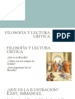 Filosofía y Lectura Crítica