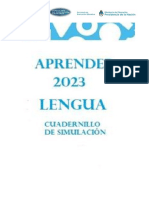 LENGUA Simulador Aprender Censal 2023