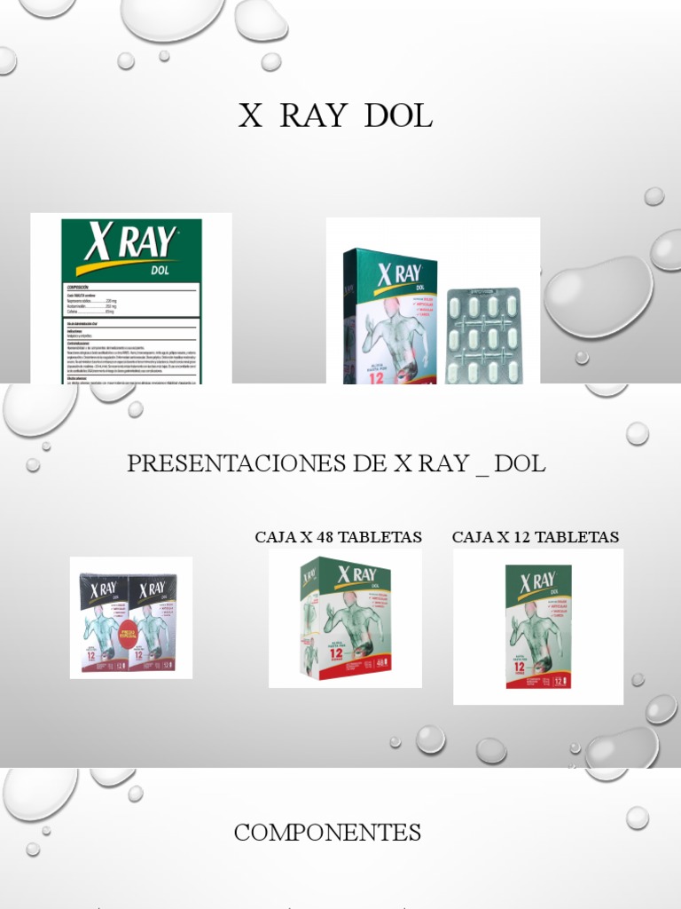 Componentes y usos de X Ray Dol | PDF | Ciencia y matemáticas