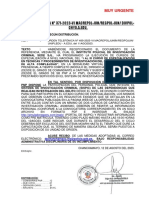 Ot N°371-2023, Sobre Curso de Especializacion en Tecnicas y Procedimientos de Investigacion Del Crimen Organizado de Alta Complejidad. Ref. Ot. 489.