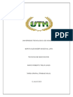 Tecnicas de Negociación - Grupo#7 PDF