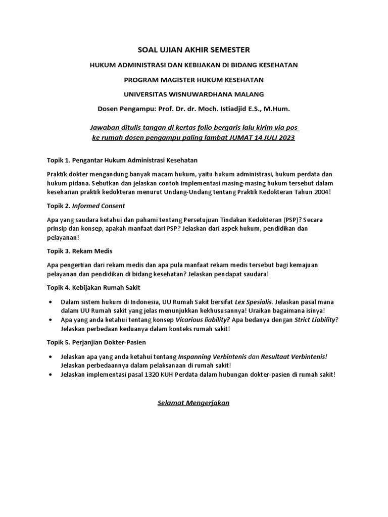 Perbedaan Inspanning dan Resultaat Verbintenis | PDF | Pengembangan ...