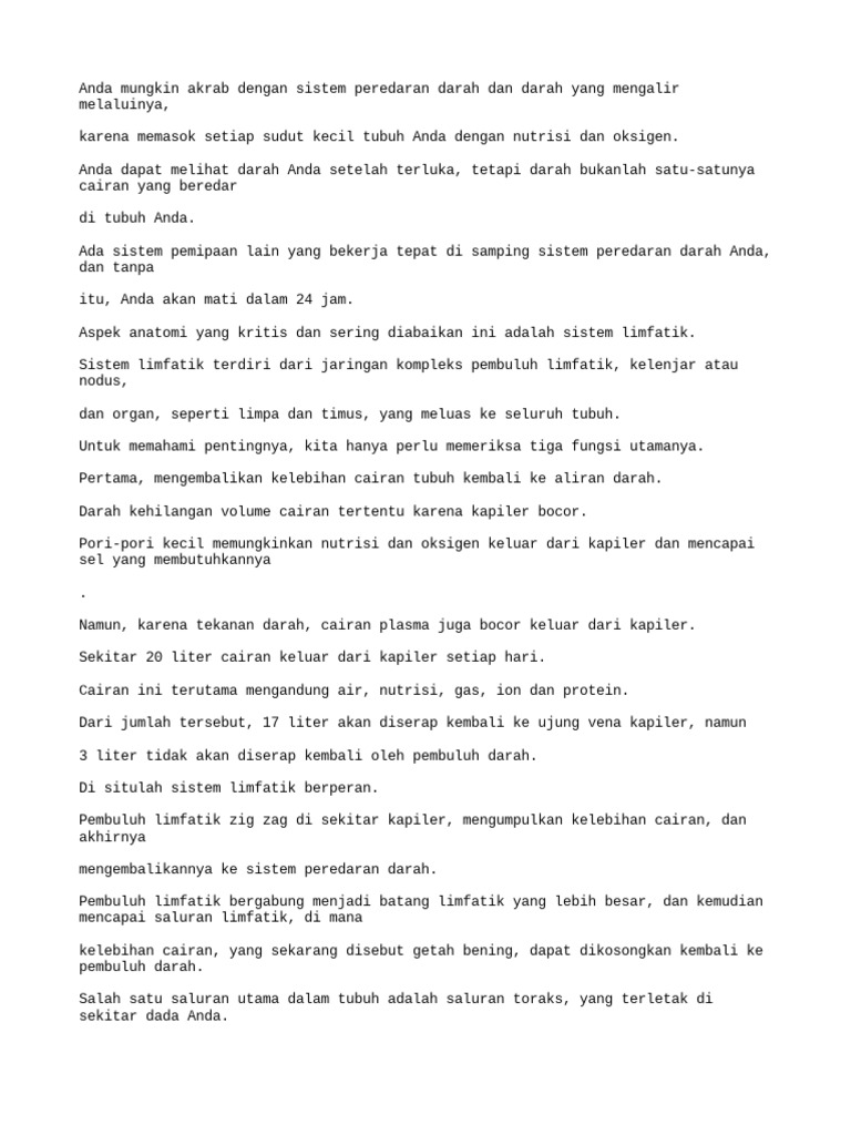  indonesian lymphatic system explained in simple words downsub com