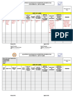 FORM 7 A List of Cases