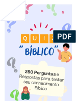 150 Perguntas Bíblicas _ Nível Fácil - Respostas Bíblicas, PDF, Jesus