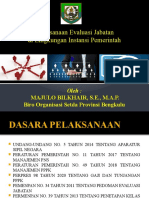 Bintek Evaluasi Jabatan