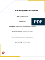 S1 - Tarea 1 Análisis, Relación Entre Moral, Ética y Conciencia