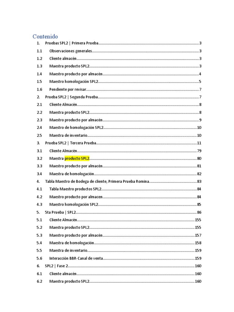 Pruebas SPL2 | PDF