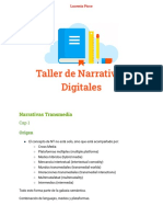 Resumen de Taller de Narrativas Digitales